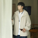 Wiaofellas  -  Autumn and Winter Plus Size Trench Coat Medium Long Coat Plus Fleece Thick Hooded Jacket Waterproof Loose Fitting Assault Suit
