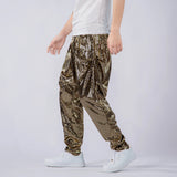 WIAOFELLAS  -  Foreign Trade Trendy Men's Performance Clothing Harun Pants Low Crotch Cross Pants Street Dance Performance Hanging Crotch
