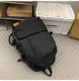 WIAOFELLAS  -  Backpack men's simple large-capacity travel backpack female student bag laptop travel bag