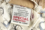WIAOFELLAS  -  Heavy wash to do old camouflage cargo casual shorts men's American retro trend summer new loose straight pants