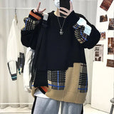 WIAOFELLAS  -  Thick Hoodie for Men Trendy and Cool Loose Fitting Jacket Thick and Versatile Long Sleeved Knitted Sweater