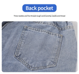 WIAOFELLAS  -  Autumn Loose Straight-leg Men's Jeans Korean Trendy Casual Ankle-length Pants Brand Versatile Youth All-match Denim Trousers