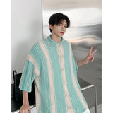 WIAOFELLAS  -  American High Street hipster short sleeve sweater