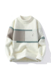 Wiaofellas  -  Men's Fashion Casual Sweaters Autumn Winter Slim Fit Men Sweater Thicken Warm Wool Pullovers Full Size M-4XL