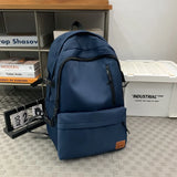 WIAOFELLAS  -  Backpack men's simple large-capacity travel backpack female student bag laptop travel bag