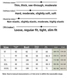 Wiaofellas  -  Japanese Style Loose Fit Long Sleeve Cotton T-Shirt Men's round Neck Thin Bamboo Rayon Worn in Solid Color Versatile plus Size