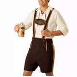 WIAOFELLAS  -  Halloween Uniform Hansel Oktoberfest Germany Bavarian Men's Beer Clothing