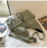 WIAOFELLAS  -  Large-capacity messenger bag male leisure messenger bag Korean shoulder bag waterproof tote bag female