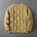 WIAOFELLAS  -  New Quilted Thickened Jacket for Men Versatile and Trendy Cotton Tops