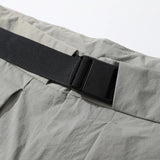 Wiaofellas Menswear Fashion Fold Stacking Trousers Men's Autumn New Loose Straight Mid Waist Wide Leg Long Tooling Pants Tide