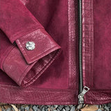 WIAOFELLAS  -  High Street Men's Coats Turn-down Collar PU Leather Patchwork Metal Rivets Zipper Solid Color Casual Male Jackets