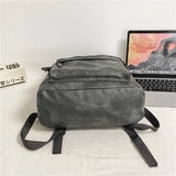 WIAOFELLAS  -  High Quality Women Man Backpack PU Leather Men's Backpacks Girl Luxury Designer Back Pack Laptop Bag Large Capacity Travel Bag