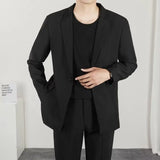 WIAOFELLAS  -  Spring Autumn New in Suits and Blazers for Men Elegant Man Blazers Suit Jackets Men's Clothes Brand Clothing Big Size Suit Male