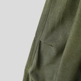 Wiaofellas  -  Men's Pants Solid Color Lace Up Joggers Casual Trousers Men Loose Streetwear Pantalones Drawstring Fashion Pants For Man