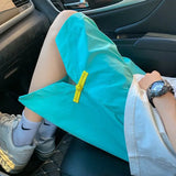 WIAOFELLAS  -  Shorts Men's Summer New Chinese Style Buckle 5-point Pants Outdoor Sports Slit Over-knee Half Pants