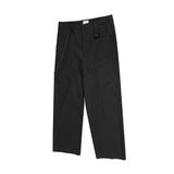 WIAOFELLAS  -  High Street Striped Chain Hanging Suit Trousers for Men Patchwork Straight Loose Casual Pants Oversized Wide Leg Cargos