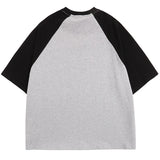 WIAOFELLAS  -  Streetwear Men T Shirt Sport Style Hip Hop Oversized T-Shirt Retro Patchwork Harajuku Tshirt Cotton Hipster Casual Tops Tee
