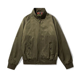 WIAOFELLAS  -  Men Jacket Lightweight Casual Spring Fall Windbreaker Zip Up Coats With Pockets Jacket Men Outwear Jacket