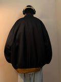 WIAOFELLAS  -  Spring and Autumn New Classic Simple Fashion Stand Collar Jacket Men's Casual Relaxed Comfortable Breathable Coat B115