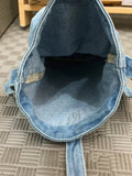 WIAOFELLAS  -  Denim messenger bag men's shoulder bag women's new design niche design fashion brand student mobile phone bag