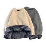 WIAOFELLAS  -  Fashion Men's Casual Slim Fit Basic Turtleneck Knitted Sweater O-neck Pullover Male Knitwear Autumn Winter Tops A100