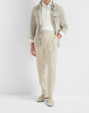 Wiaofellas  -  Spring/Summer New Light Business Elegant Casual Italian Naples High-Waisted Straight Leg Long Pants Men's Suit Pants