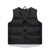 WIAOFELLAS  -  new winter men's vest trendy casual and handsome versatile jacket warm cotton vest