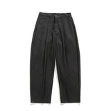 WIAOFELLAS  -  Black Suit Pants Men Oversized Fashion Social Mens Dress Pants Korean Loose Wide Leg Pants Mens Office Formal Trousers M-3XL