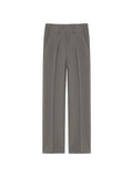 WIAOFELLAS  -  Men's Suit Pants Stretch Smart Casual Trousers Pocket Solid Color Straight Wearable Full Length Work Black Dress Pants D358