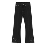 Wiaofellas  -  High Street New Brown Vintage Baggy Jeans High Waist Straight Wide Leg Pants Hip Hop Casual Mopping Denim Trouser Ladies Autumn