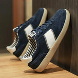 WIAOFELLAS  -  Men's Causal Low Top Breathable Lightweight Non-Slip Sneakers Comfort Fit Walking Shoes for Male