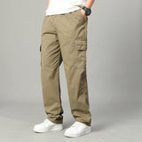 WIAOFELLAS  -  Men's Cotton Workwear Pants Autumn Cargo Pants New In Large Size 6XL Casual Climbing Joggers Sweatpants Hombre Work Trousers Men