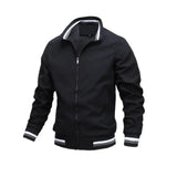 Wiaofellas  -  Men Windbreaker Jacket White Casual Jacket Fashion Men Outdoor Waterproof Sports Coat Spring Summer Bomber Jacket Men Clothing