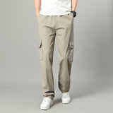 WIAOFELLAS  -  Men's Cotton Workwear Pants Autumn Cargo Pants New In Large Size 6XL Casual Climbing Joggers Sweatpants Hombre Work Trousers Men