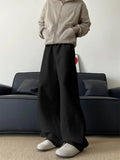 WIAOFELLAS  -  Spring NEW Loose Casual pants man Solid baggy trousers Unisex Wide leg pants Fashion trend youth skateboard pants male