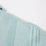 WIAOFELLAS  -  Summer Men's Knit Lapel Striped Polo Shirt Solid Short Sleeve Fashion Light Luxury Popular Clothing Retro Knitwear Tops M-3XL