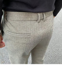 WIAOFELLAS  -  Men's Pants Autumn Cotton Casual Korean Pants Men's Trousers Straight Slim Fit Tooling Long Pants Men's Fashion B374
