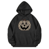 Wiaofellas  -  New Men's Pullover Hooded Print Long Sleeve Pocket Halloween Pattern Sweatshirt