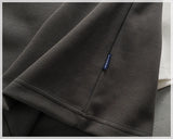 WIAOFELLAS  -  Heavy lapel short-sleeved POLO shirt men's youth fashion business daily casual bead cotton embroidery T-shirt