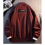 Wiaofellas  -  New Outdoor Bomber Jacket Men's Casual Windbreaker Baseball Jacket Fashionable Retro Men's Cotton Jacket Clothing