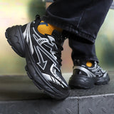 WIAOFELLAS  -  Men's Casual Sneakers Comfortable Running Sports Shoes Soft Tennis Shoes Vintage Trainers Lace Up Walking Jogging Sneakers 39-44