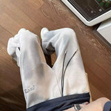 Wiaofellas  -  Faionable Casual Sports Pants for Men Autumn Korean Sle Versatile Long Trousers Trendy Teenagers Sweatpants