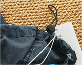 WIAOFELLAS  -  Summer high quality short sleeve overalls shirt men heavy washing old multi-pocket loose half sleeve