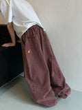 WIAOFELLAS  -  American Red Teaded ape Jeans Men Women Lazy Vintage Straight Leg Floor-Length Casual Long Pants Youth Spring Autumn