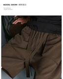 Wiaofellas  -  Loose and Slim Wide-leg Men's Versatile Five-point Casual Straight Suit Shorts