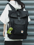 WIAOFELLAS  -  Tooling Backpack Design Niche College Student School Bag Female Large Capacity Fashion Brand Men's Travel Backpack