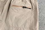 WIAOFELLAS  -  Ice silk cool fabric American retro high street trend cargo shorts men's loose straight casual 100 quarter pants