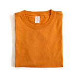 WIAOFELLAS  -  Urban 220g Japanese Cotton Thick T-shirt Unisex Heavy Summer Solid Color Seamless Woven Tops Round Neck Men Short Sleeve T-shirt