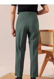 Wiaofellas  -  Men's Light Luxury Naples Slim-fit Dress Pants Casual Italy Retro Premium Elegant Popular Leisure Suits Trousers New Spring