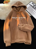 WIAOFELLAS  -  New Letter Printed Hooded Sweatshirts For Men High Street Fashion Pullover Hoodies Y2K Streetwear Oversized Hoody
